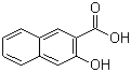结构式 CAS# 92-70-6, 2-羟基-3-萘甲酸; 3-羟基-2-萘甲酸; 2-萘酚-3-甲酸
