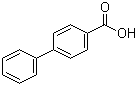 4-Biphenylcarboxylic acid molecular structure (CAS 92-92-2)