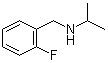 2-Fluoro-N-(1-methylethyl)benzenemethanamine molecular structure (CAS 921074-63-7)