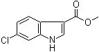 structure of CAS# 921194-97-0, 6-Chloro-1H-indole-3-carboxylic acid methyl ester