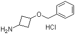 3-(Benzyloxy)cyclobutylamine hydrochloride molecular structure (CAS 92146-76-4)