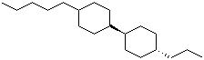 (反式,反式)-4-丙基-4'-戊基-1,1'-联环己烷分子结构 (CAS 92263-41-7)