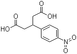 3-(4-Nitrophenyl)pentanedioic acid molecular structure (CAS 92289-14-0)
