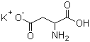 结构式 CAS# 923-09-1, DL-天门冬氨酸钾
