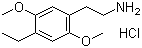 4-Ethyl-2,5-dimethoxybenzeneethanamine hydrochloride molecular structure (CAS 923013-67-6)