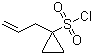 1-Allylcyclopropane-1-sulfonyl chloride molecular structure (CAS 923032-59-1)