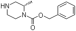 structure of CAS# 923565-98-4, Benzyl (2S)-2-methyl-1-piperazinecarboxylate;(S)-2-Methyl-1-piperazinecarboxylic acid benzyl ester