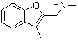 N,3-Dimethyl-2-benzofuranmethanamine molecular structure (CAS 92367-50-5)