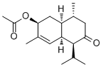 3-Acetoxy-4-cadinen-8-one molecular structure (CAS 923950-05-4)