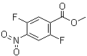 2,5-Difluoro-4-nitrobenzoic acid methyl ester molecular structure (CAS 924868-81-5)