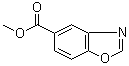 structure of CAS# 924869-17-0, 5-Benzoxazolecarboxylic acid methyl ester;5-(Methoxycarbonyl)benzoxazole; Methyl benzoxazole-5-carboxylate
