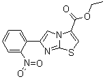 6-(2-Nitrophenyl)imidazo[2,1-b]thiazole-3-carboxylic acid ethyl ester molecular structure (CAS 925437-84-9)