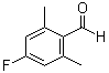 2,6-Dimethyl-4-fluorobenzaldehyde molecular structure (CAS 925441-35-6)