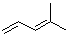 4-甲基-1,3-戊二烯分子结构 (CAS 926-56-7)