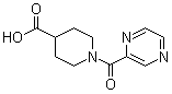 1-(2-Pyrazinylcarbonyl)-4-piperidinecarboxylic acid molecular structure (CAS 926211-24-7)