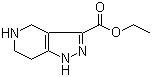 4,5,6,7-Tetrahydro-1H-pyrazolo[4,3-c]pyridine-3-carboxylic acid ethyl ester molecular structure (CAS 926926-62-7)