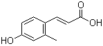 (2E)-3-(4-Hydroxy-2-methylphenyl)-2-propenoic acid molecular structure (CAS 927438-49-1)