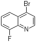 4-Bromo-8-fluoroquinoline molecular structure (CAS 927800-38-2)