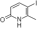 结构式 CAS# 927870-76-6, 5-碘-6-甲基-2(1H)-吡啶酮