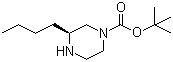 结构式 CAS# 928025-60-9, (3S)-3-丁基-1-哌嗪甲酸叔丁酯