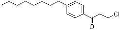 3-Chloro-1-(4-octylphenyl)-1-propanone molecular structure (CAS 928165-59-7)