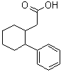 2-苯基环己烷乙酸分子结构 (CAS 92863-52-0)