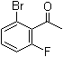 结构式 CAS# 928715-37-1, 1-(2-溴-6-氟苯基)乙酮