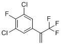 结构式 CAS# 928783-84-0, 1,3-二氯-2-氟-5-[1-(三氟甲基)乙烯基]-苯