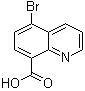 5-Bromoquinoline-8-carboxylic acid molecular structure (CAS 928839-62-7)