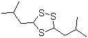 3,5-Diisobutyl-1,2,4-trithiolane molecular structure (CAS 92900-67-9)