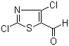 2,4-二氯噻唑-5-甲醛分子结构 (CAS 92972-48-0)