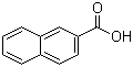 2-萘甲酸分子结构 (CAS 93-09-4)