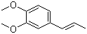 Methyl isoeugenol molecular structure (CAS 93-16-3)