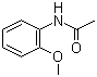 结构式 CAS# 93-26-5, 2-乙酰氨基苯甲醚; 邻甲氧基乙酰苯胺