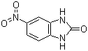 结构式 CAS# 93-84-5, 5-硝基-1,3-二氢-2-苯并咪唑酮