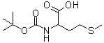 N-tert-Butoxycarbonyl-DL-methionine molecular structure (CAS 93000-03-4)