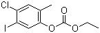 Carbonic acid 4-chloro-5-iodo-2-methylphenyl ethyl ester molecular structure (CAS 930298-26-3)
