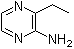 2-氨基-3-乙基吡嗪分子结构 (CAS 93035-02-0)