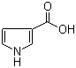 结构式 CAS# 931-03-3, 3-吡咯羧酸; 吡咯-3-甲酸