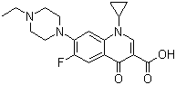 Enrofloxacin molecular structure (CAS 93106-60-6)