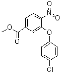3-(4-Chlorophenoxy)-4-nitrobenzoic acid methyl ester molecular structure (CAS 931414-11-8)