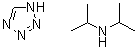 N,N-二异丙基铵四唑盐分子结构 (CAS 93183-36-9)