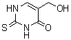 2,3-Dihydro-5-(hydroxymethyl)-2-thioxo-4(1H)-pyrimidinone molecular structure (CAS 93185-31-0)