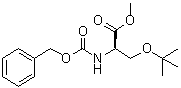 O-(1,1-Dimethylethyl)-N-[(phenylmethoxy)carbonyl]-D-serine methyl ester molecular structure (CAS 93204-37-6)