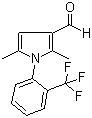 2,5-Dimethyl-1-[2-(trifluoromethyl)phenyl]-1H-pyrrole-3-carbaldehyde molecular structure (CAS 932226-24-9)