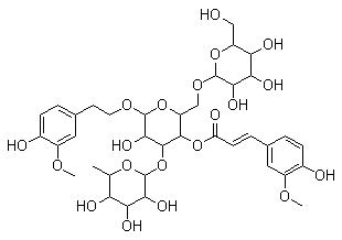 肉苁蓉苷 B分子结构 (CAS 93236-41-0)