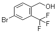 结构式 CAS# 932390-36-8, 4-溴-2-(三氟甲基)苯甲醇