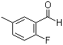 2-Fluoro-5-methylbenzaldehyde molecular structure (CAS 93249-44-6)