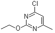 4-Chloro-2-ethoxy-6-methylpyrimidine molecular structure (CAS 932701-88-7)