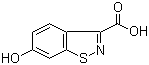6-羟基-1,2-苯并异噻唑-3-羧酸分子结构 (CAS 932702-33-5)